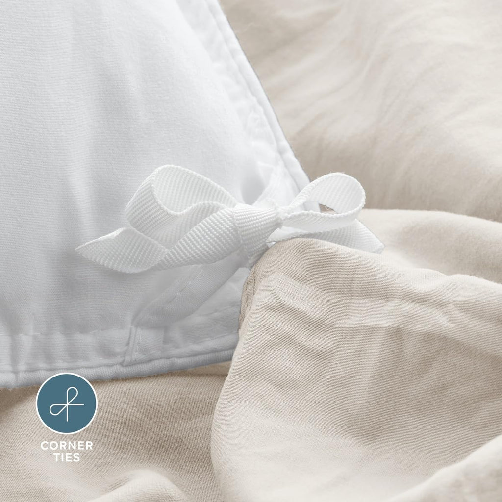 Washed Duvet Cover Set 1800 Ultra-Soft 